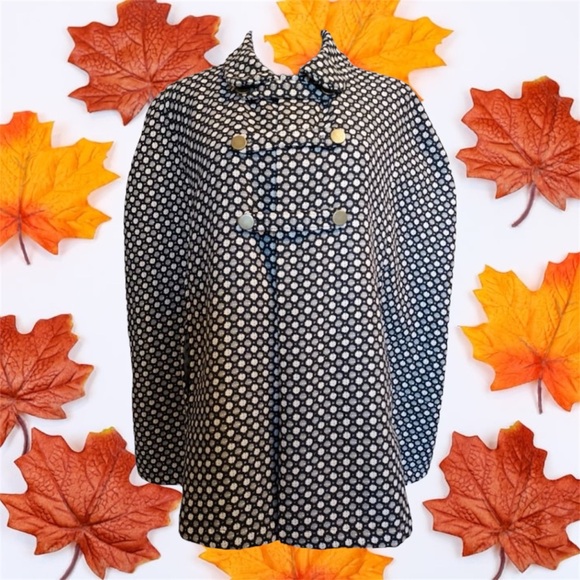 Modcloth Jackets & Blazers - ModCloth x A Beautiful Mess Multicolored Mod-ern Times Cape